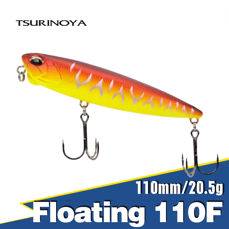 Eachine Drone E58 - TSURINOYA-Topwater flutuante lápis Wobblers, DW58 Bass
