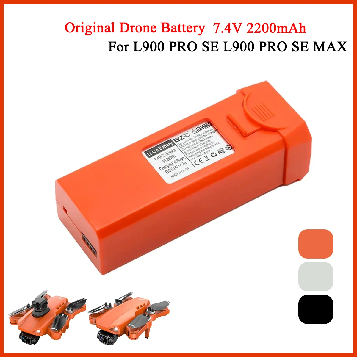 Jjrc Drone X12 - Bateria L900 PRO SE Max Drone,