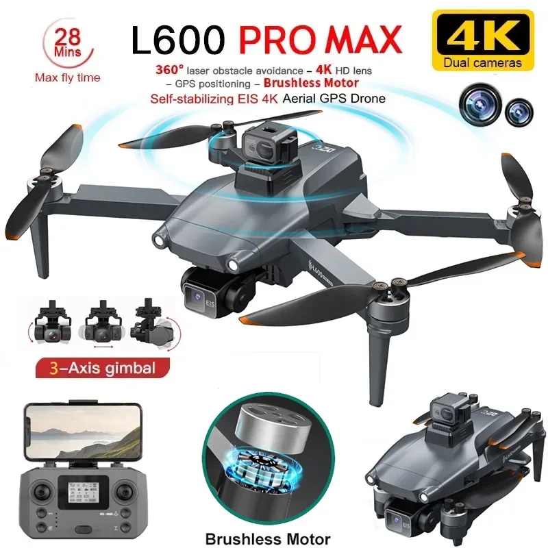 Drone Gimbal Case - L600 pro max gps drone profissional