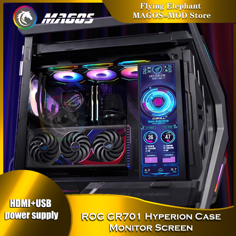 Holy Stone Drone Hs440 - ROG-Hyperion Caso Painel Monitor, Gamer Secundário