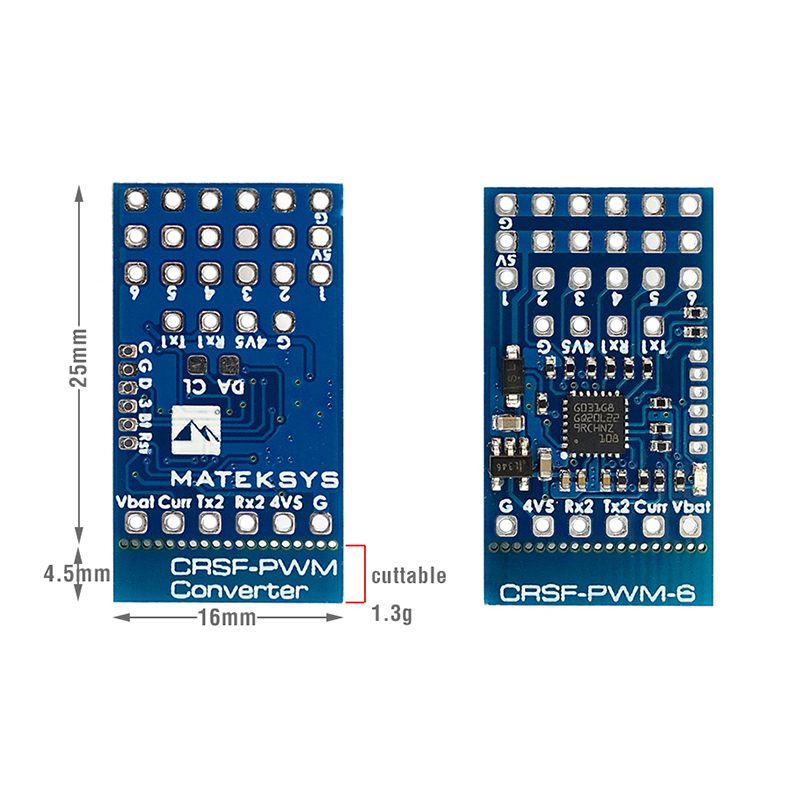 Matek crsf para pwm conversor  - Tbs Fpv Crossfire avaliação e preço