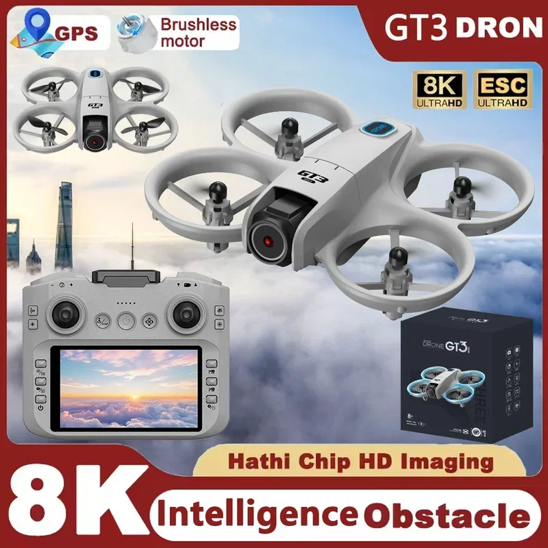 Gt3 mini novo drone rc quadcop - Drone Gimbal 3 Axis avaliação e preço