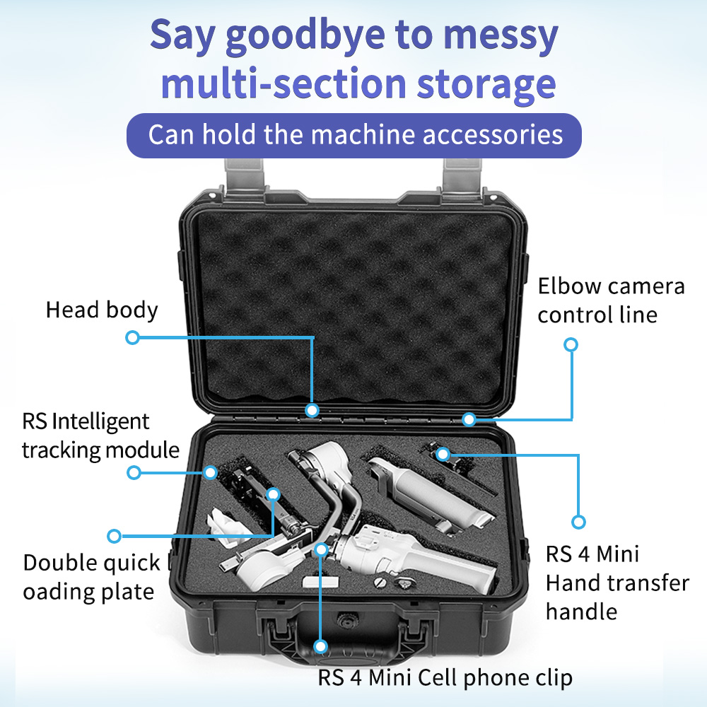 Adequado para DJI RS 4 Mini ca - Drone Gimbal Case avaliação e preço