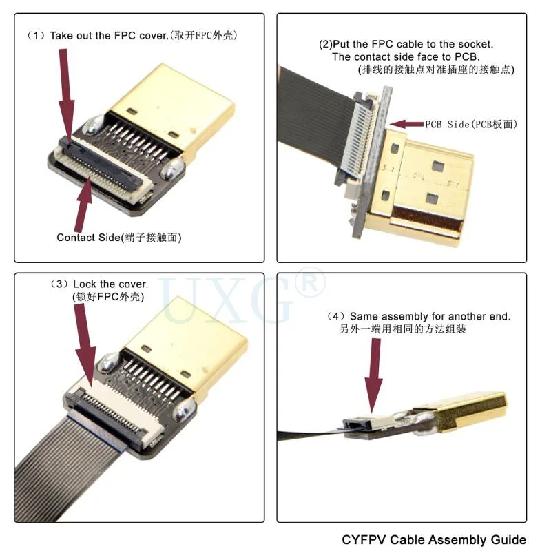Cabo compatível com hdmi fpv p - Drone Gimbal For Gopro avaliação e preço
