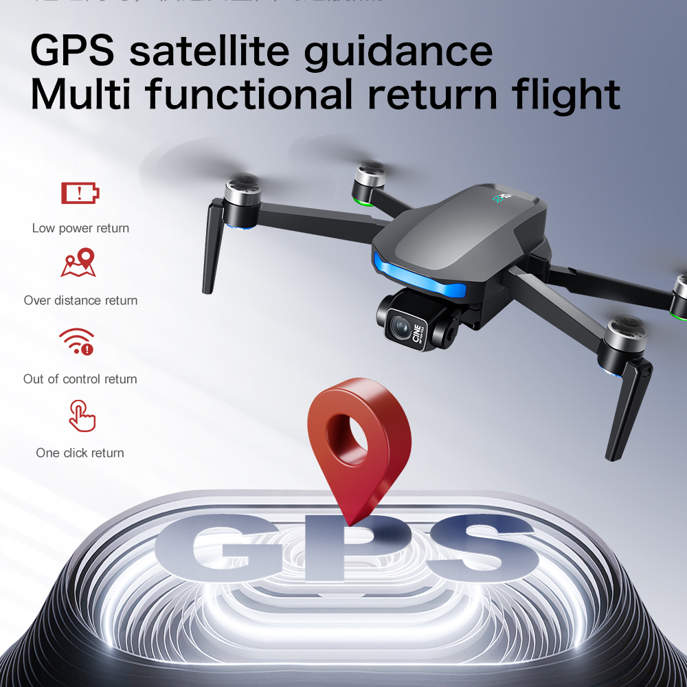 Novo Drone S-X1 MAX GPS 8K Pro - Drone Gimbal Case avaliação e preço