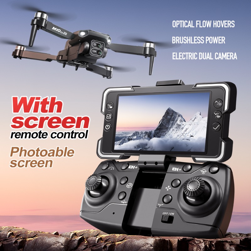 Drone com Câmera M10, Controle - Drone Gimbal Case avaliação e preço